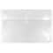 JAM Paper 12" x 18" Clear Plastic Button & String Tie Closure Envelopes, 12ct.